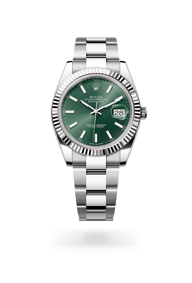 rolex Datejust 41 in Rolesor gris – combinaison d’acier Oystersteel et d’or gris M126334-0027* - Michaud
