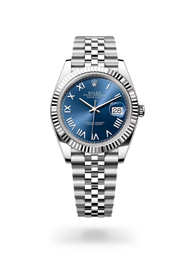 rolex Datejust 41 in White Rolesor - combination of Oystersteel and white gold M126334-0038* - Michaud