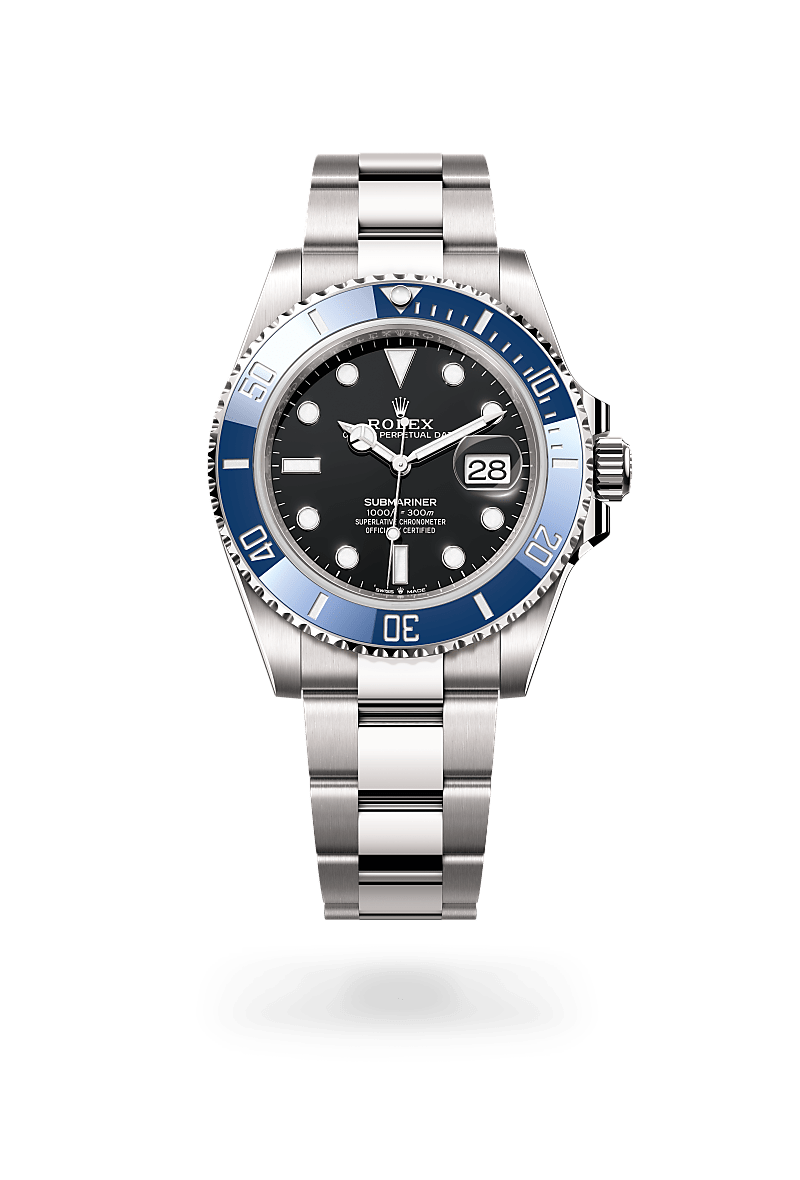 rolex Submariner Date in 18 ct white gold M126619LB-0003* - Michaud