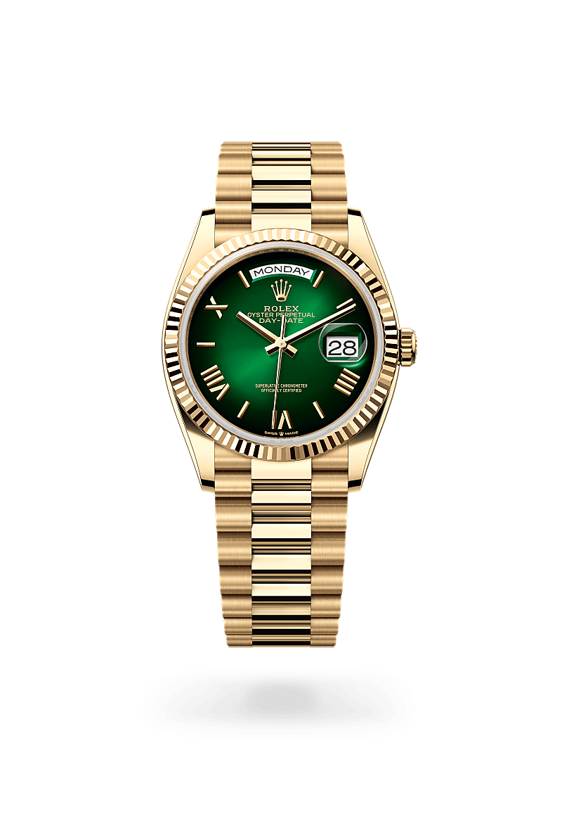 rolex Day-Date 36 in 18 ct yellow gold M128238-0118* - Michaud