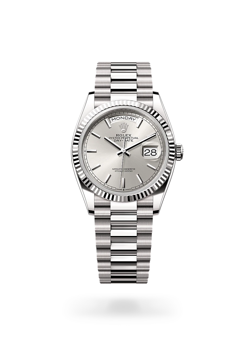 rolex Day-Date 36 in Or gris 18 ct M128239-0005* - Michaud