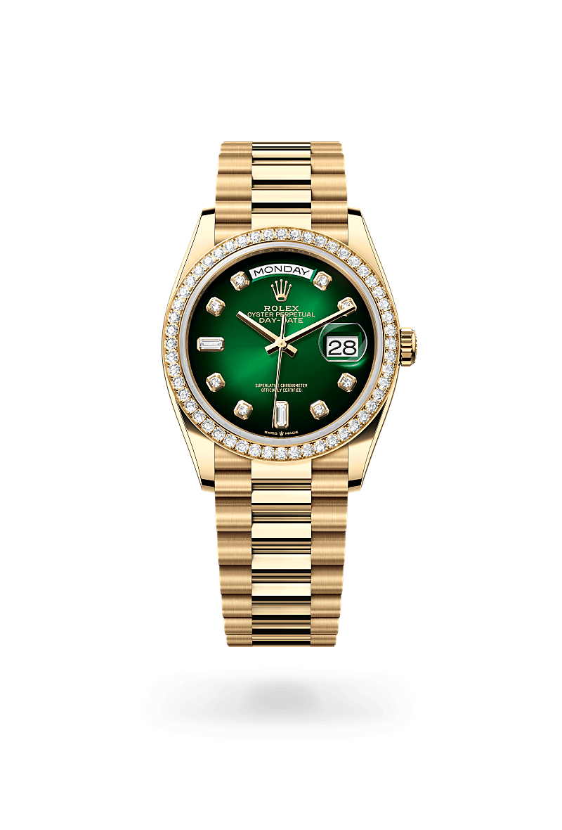 rolex Day-Date 36 in Or jaune 18 ct M128348RBR-0035* - Michaud