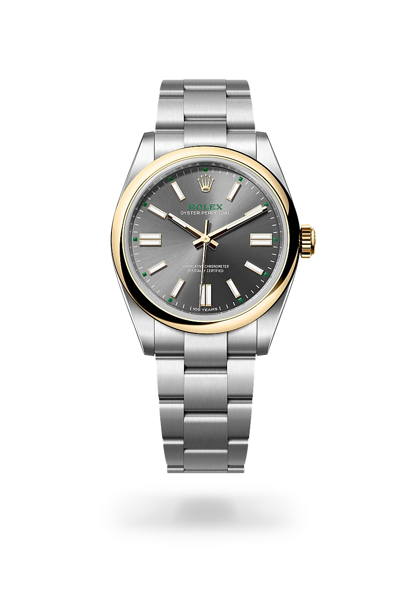 rolex Oyster Perpetual 41 in Yellow Rolesor - combination of Oystersteel and yellow gold M134303-0001* - Michaud