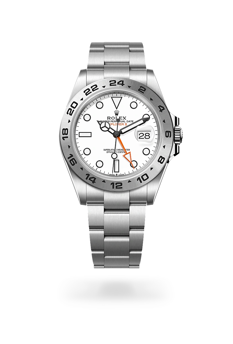 rolex Explorer II in Oystersteel M226570-0001* - Michaud
