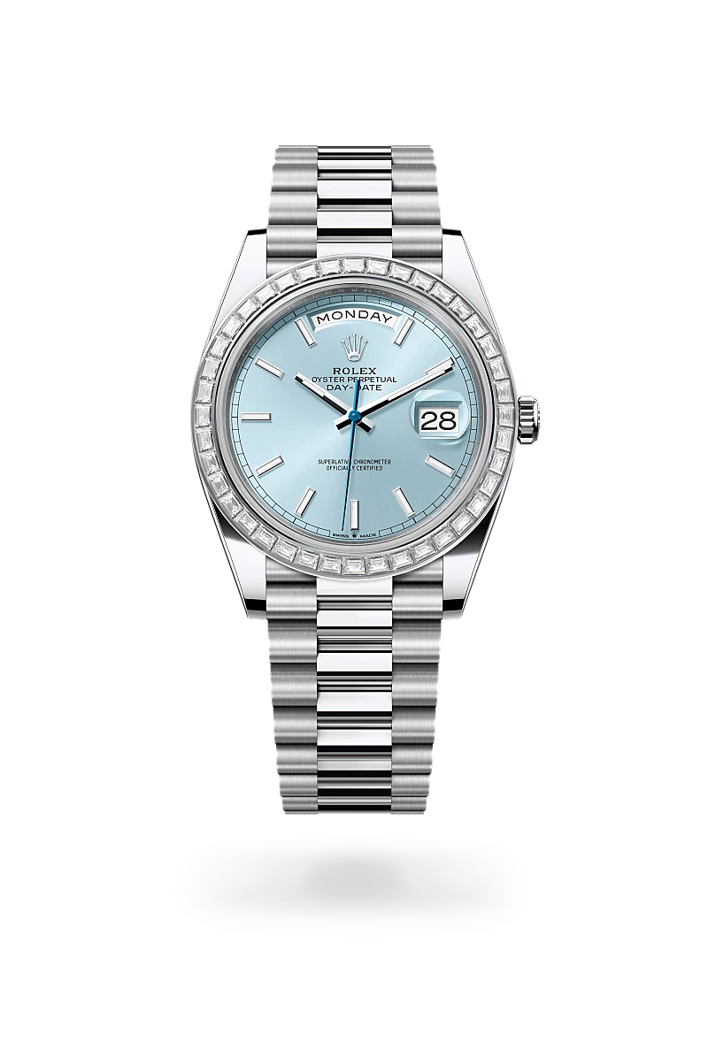 rolex Day-Date 40 in Platinum M228396TBR-0039* - Michaud