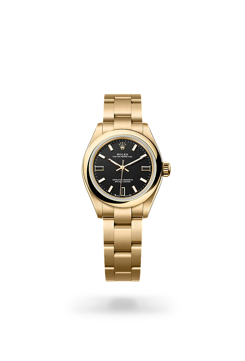 rolex Oyster Perpetual 28 in 18 ct yellow gold M276208-0001* - Michaud