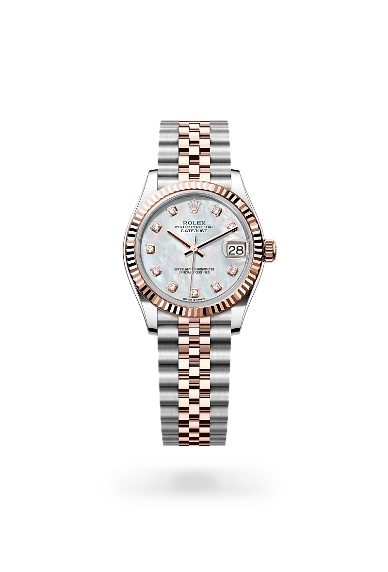 rolex Datejust 31 in Rolesor Everose – combinaison d’acier Oystersteel et d’or Everose M278271-0026* - Michaud