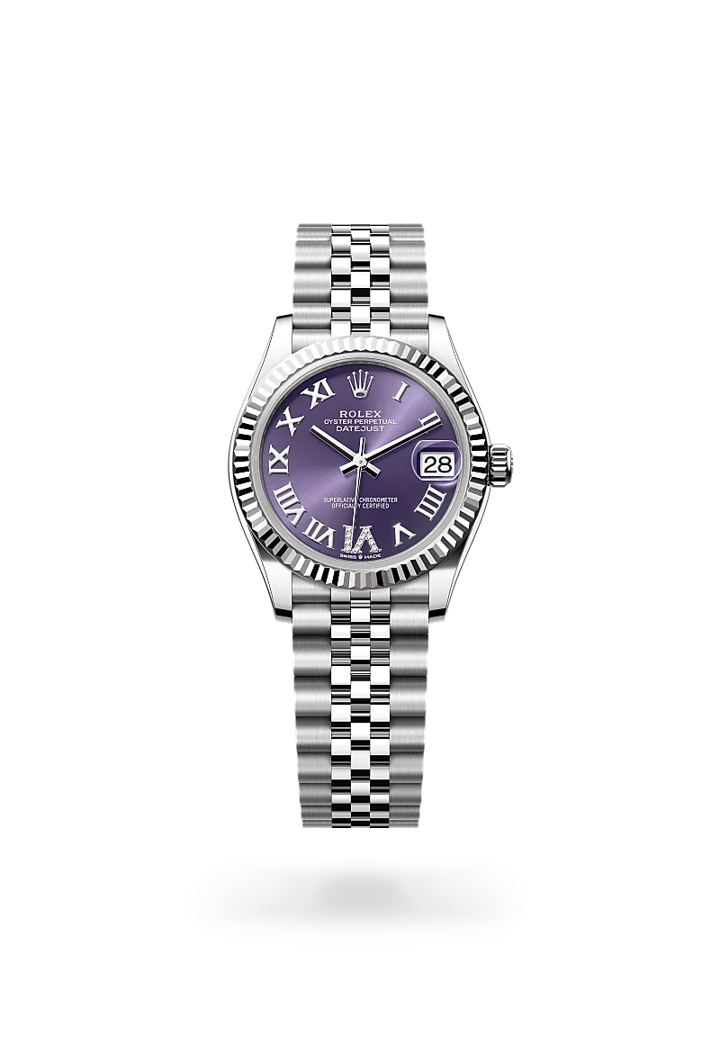 rolex Datejust 31 in Rolesor gris – combinaison d’acier Oystersteel et d’or gris M278274-0026* - Michaud
