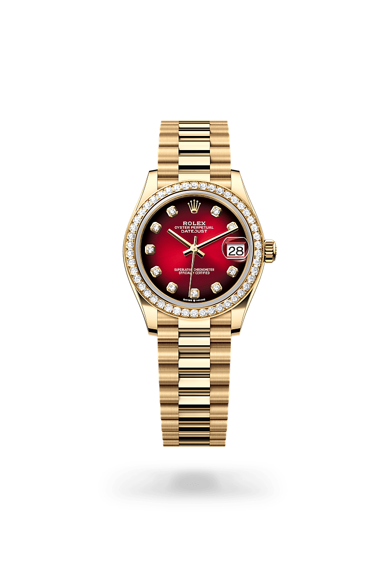 rolex Datejust 31 in 18 ct yellow gold M278288RBR-0041* - Michaud