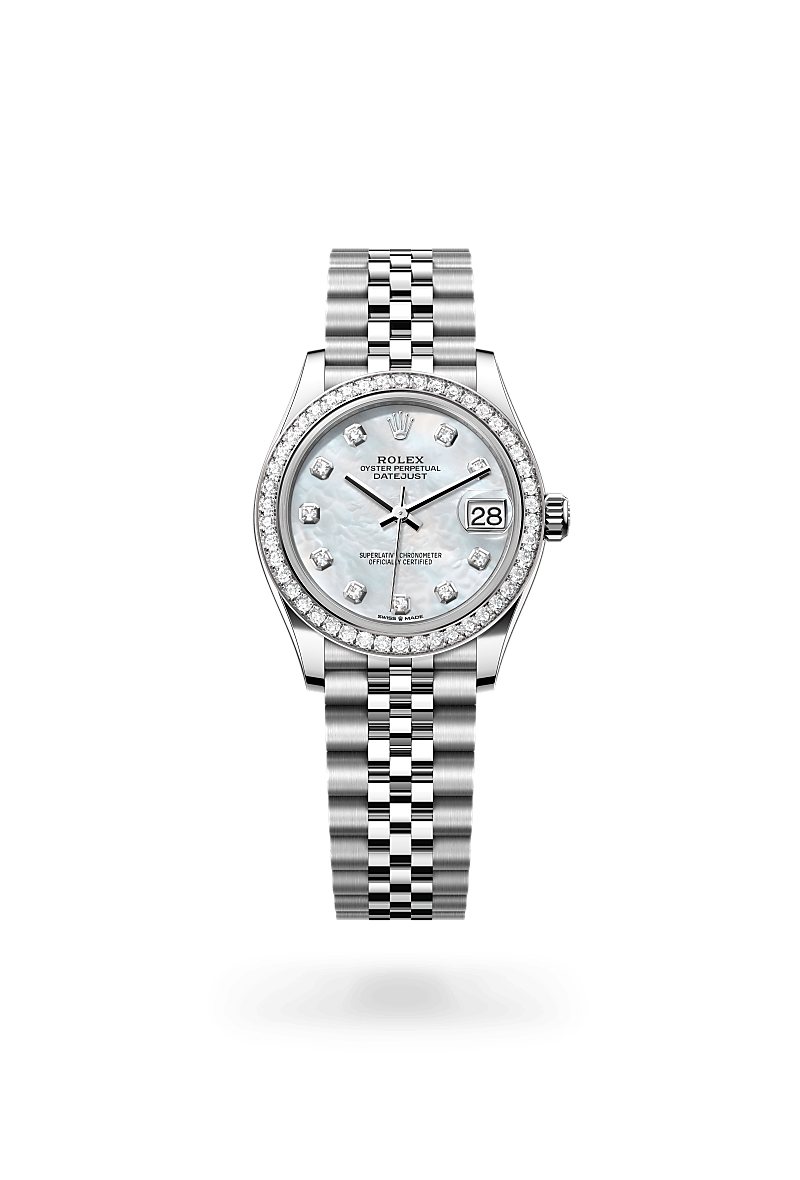 rolex Datejust 31 in Rolesor gris – combinaison d’acier Oystersteel et d’or gris M278384RBR-0008* - Michaud