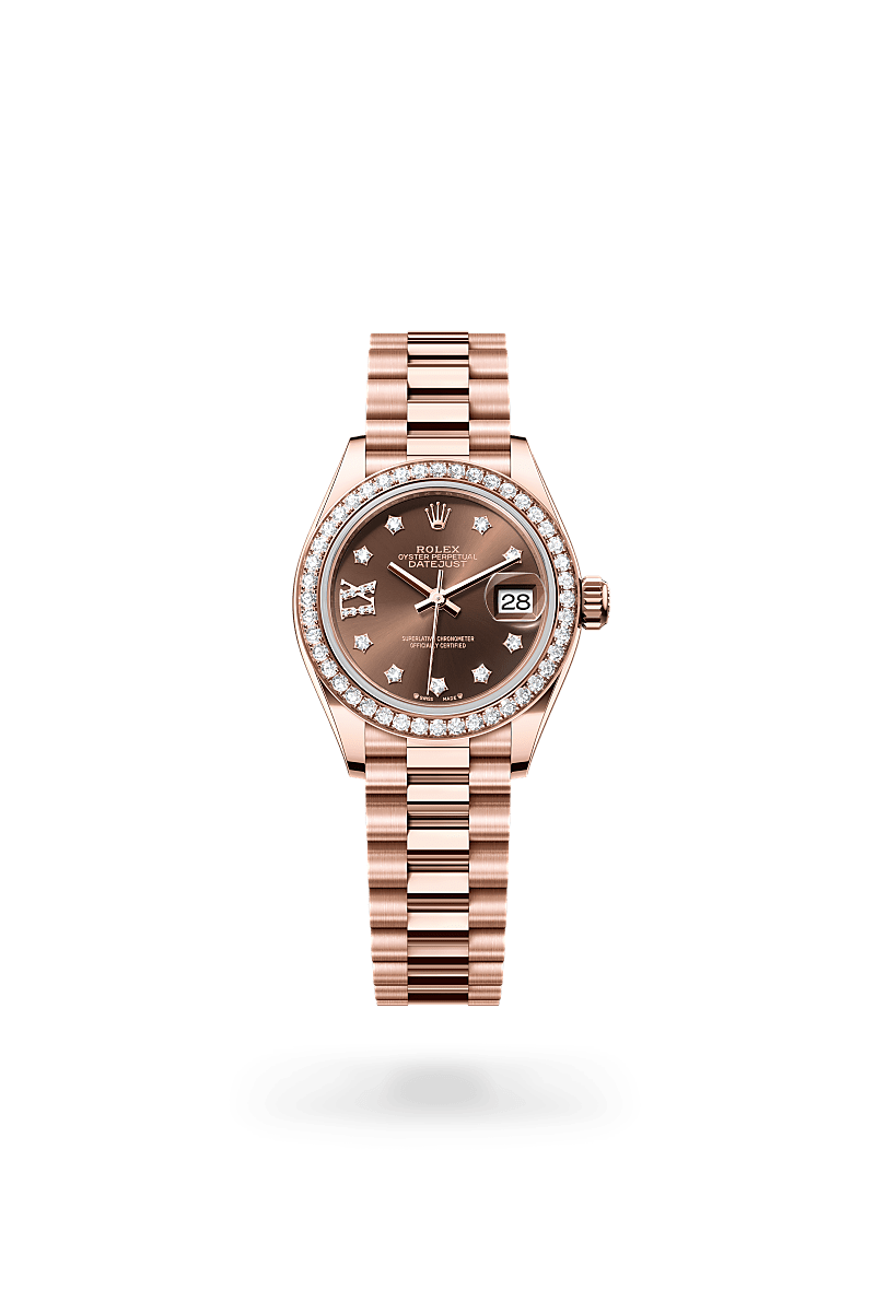 rolex Lady-Datejust in Or Everose 18 ct M279135RBR-0001* - Michaud
