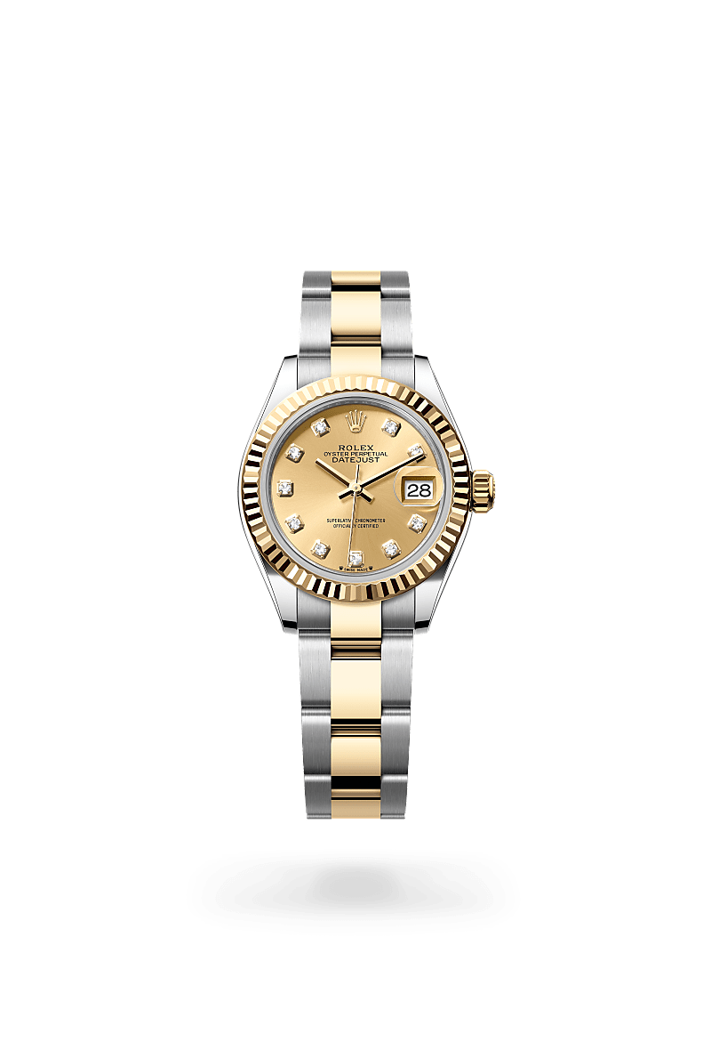 rolex Lady-Datejust in Rolesor jaune – combinaison d’acier Oystersteel et d’or jaune M279173-0012* - Michaud