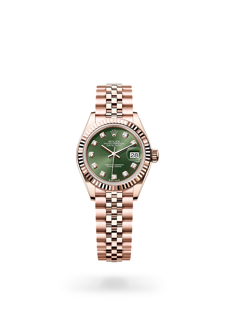 rolex Lady-Datejust in 18 ct Everose gold M279175-0013* - Michaud