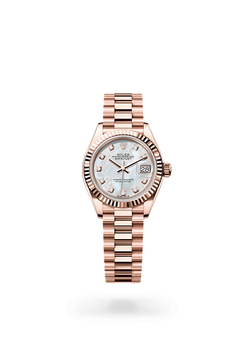 rolex Lady-Datejust in Or Everose 18 ct M279175-0017* - Michaud