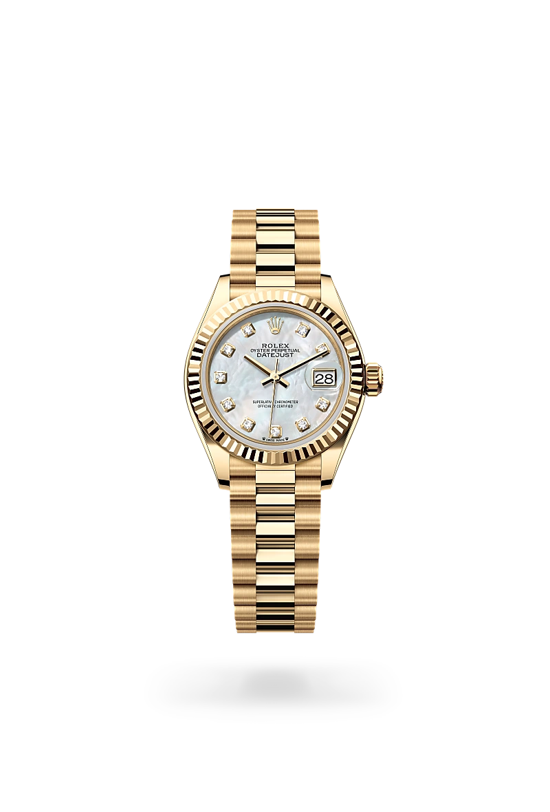 rolex Lady-Datejust in 18 ct yellow gold M279178-0025* - Michaud