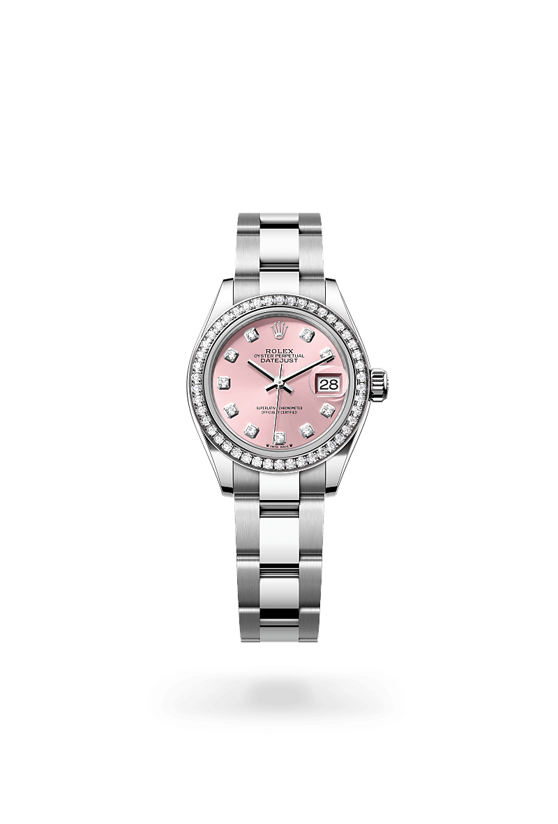 rolex Lady-Datejust in White Rolesor - combination of Oystersteel and white gold M279384RBR-0004* - Michaud