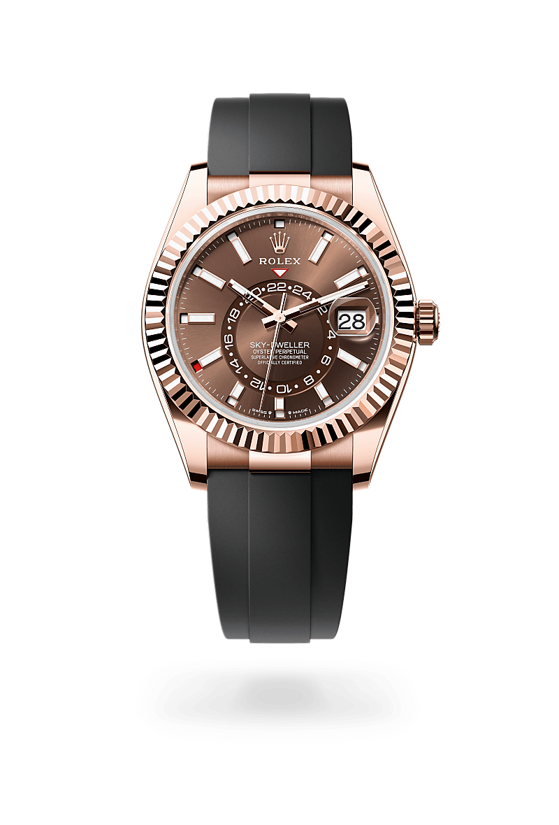 rolex Sky-Dweller in 18 ct Everose gold M336235-0002* - Michaud
