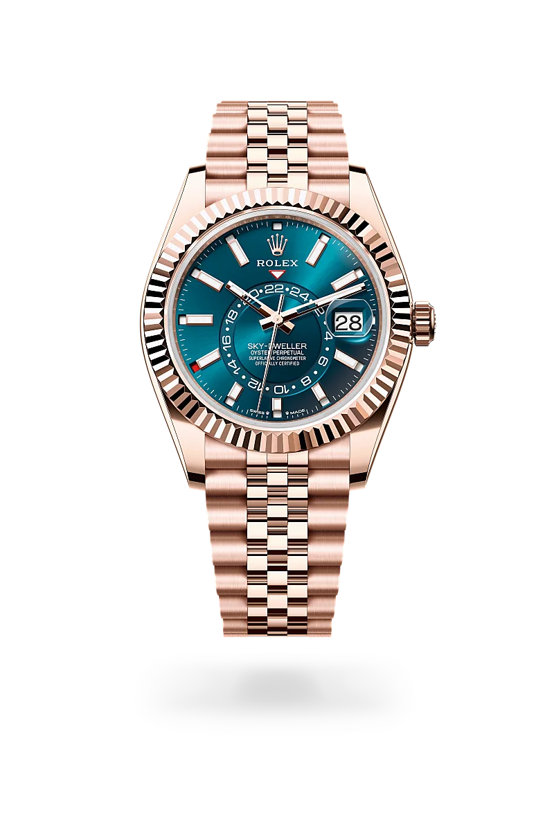 rolex Sky-Dweller in 18 ct Everose gold M336935-0005* - Michaud