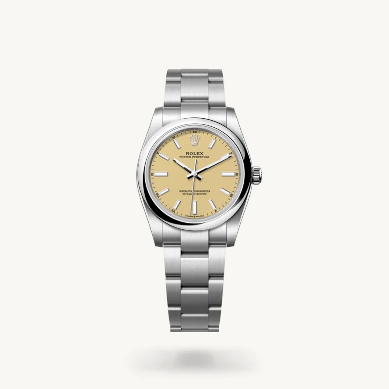rolex Oyster Perpetual 34 in Oystersteel M124200-0007* - Michaud