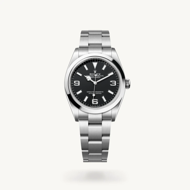 rolex Explorer 36 in Oystersteel M124270-0001* - Michaud