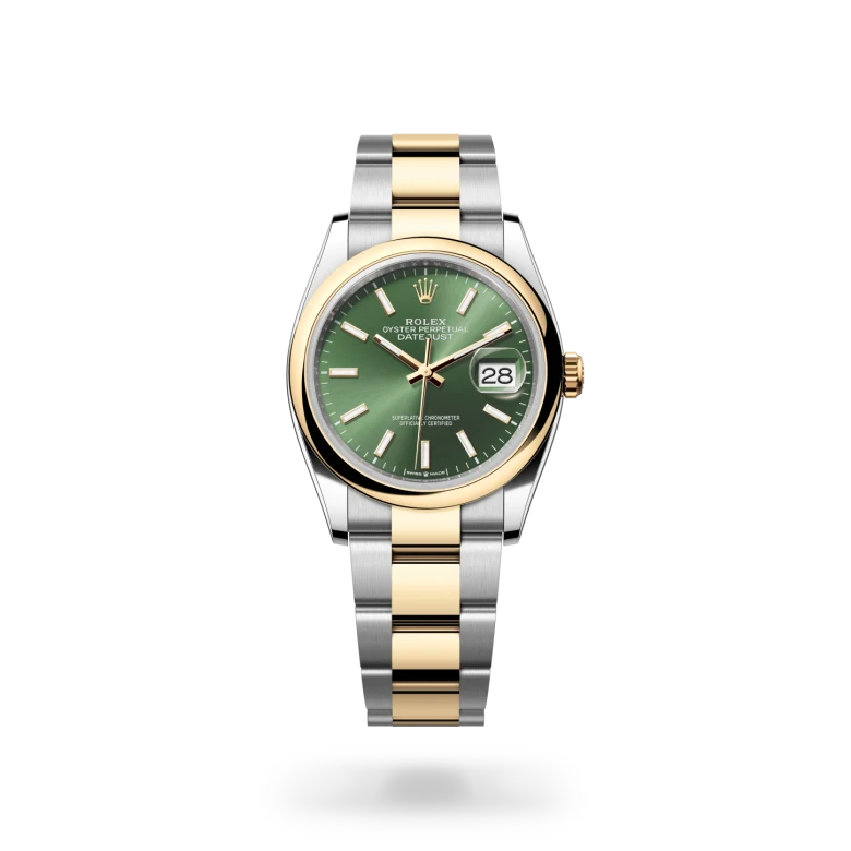rolex Datejust 36 in Yellow Rolesor - combination of Oystersteel and yellow gold M126203-0058* - Michaud
