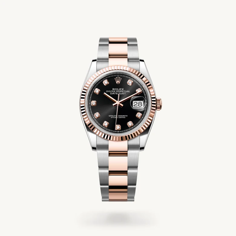 rolex Datejust 36 in Rolesor Everose – combinaison d’acier Oystersteel et d’or Everose M126231-0020* - Michaud
