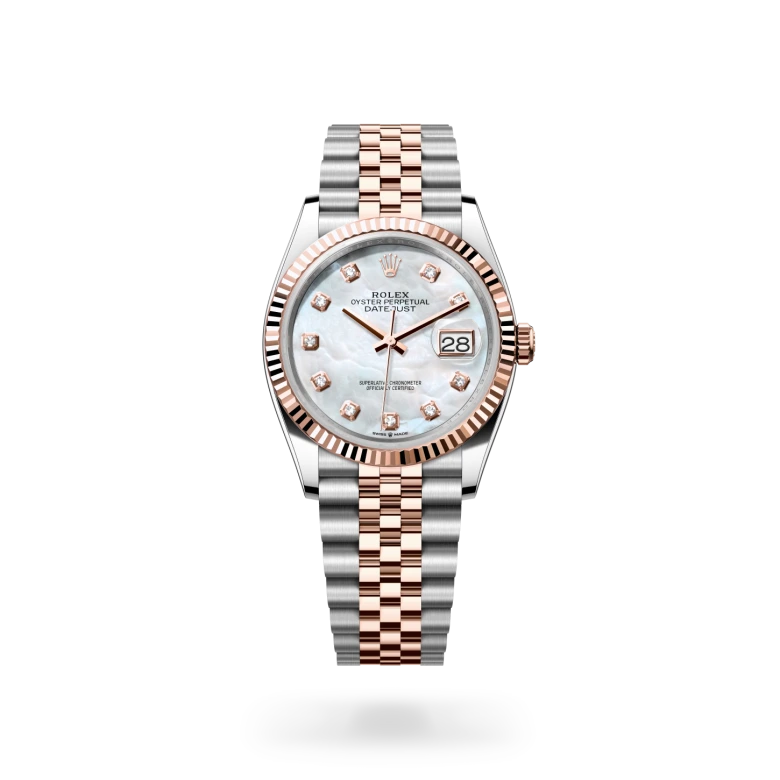 rolex Datejust 36 in Rolesor Everose – combinaison d’acier Oystersteel et d’or Everose M126231-0021* - Michaud