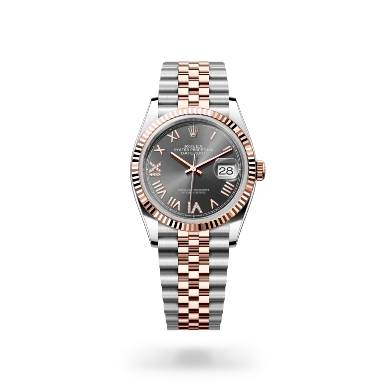 rolex Datejust 36 in Rolesor Everose – combinaison d’acier Oystersteel et d’or Everose M126231-0047* - Michaud