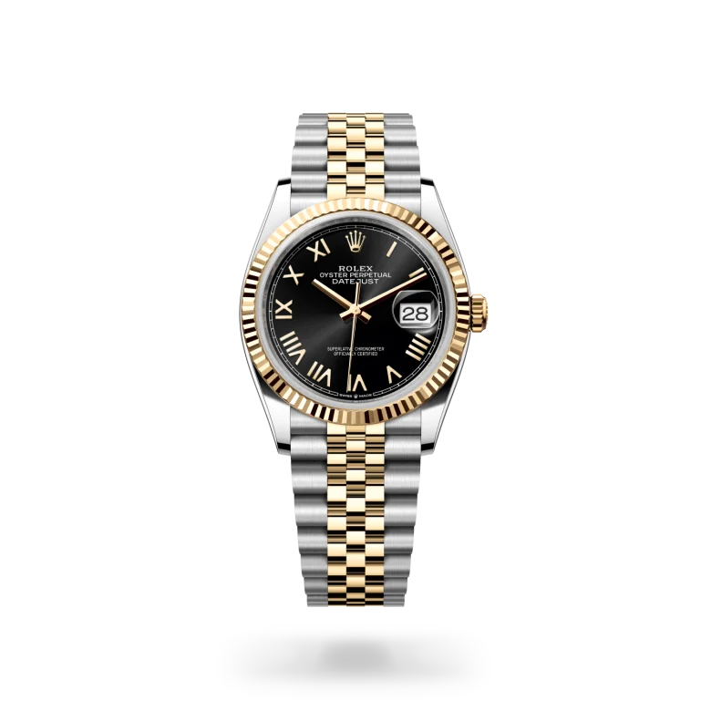 rolex Datejust 36 in Yellow Rolesor - combination of Oystersteel and yellow gold M126233-0055* - Michaud