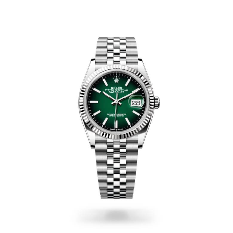 rolex Datejust 36 in White Rolesor - combination of Oystersteel and white gold M126234-0059* - Michaud
