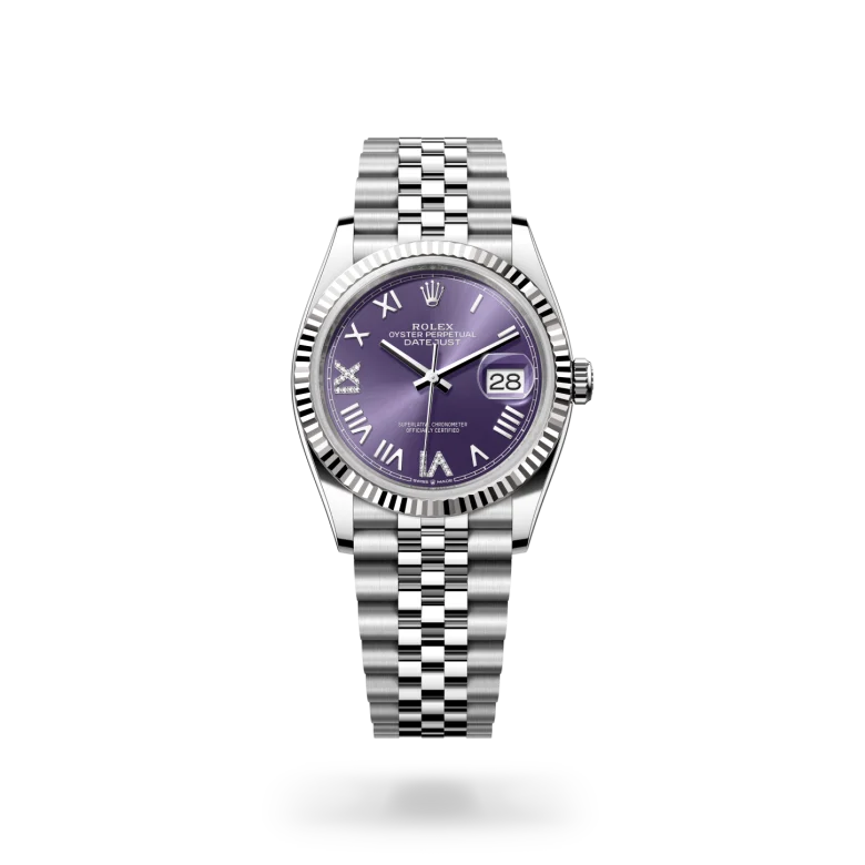 rolex Datejust 36 in White Rolesor - combination of Oystersteel and white gold M126234-0063* - Michaud