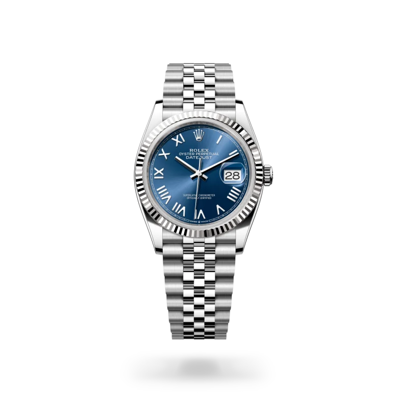 rolex Datejust 36 in Rolesor gris – combinaison d’acier Oystersteel et d’or gris M126234-0069* - Michaud