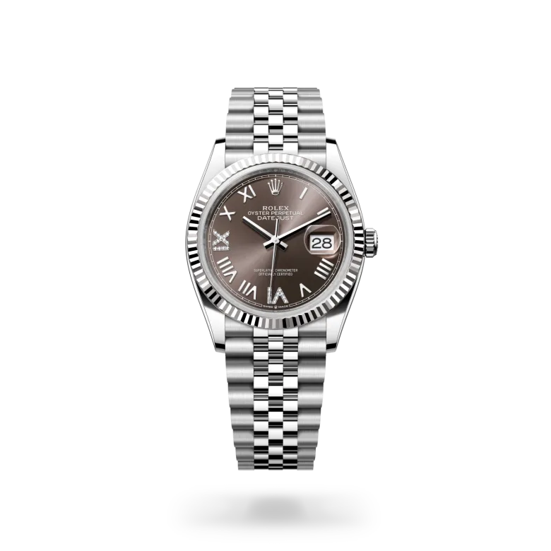 rolex Datejust 36 in White Rolesor - combination of Oystersteel and white gold M126234-0071* - Michaud