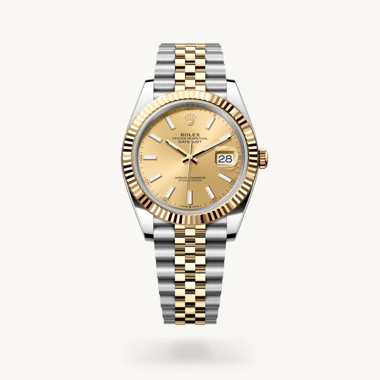 rolex Datejust 41 in Rolesor jaune – combinaison d’acier Oystersteel et d’or jaune M126333-0010* - Michaud