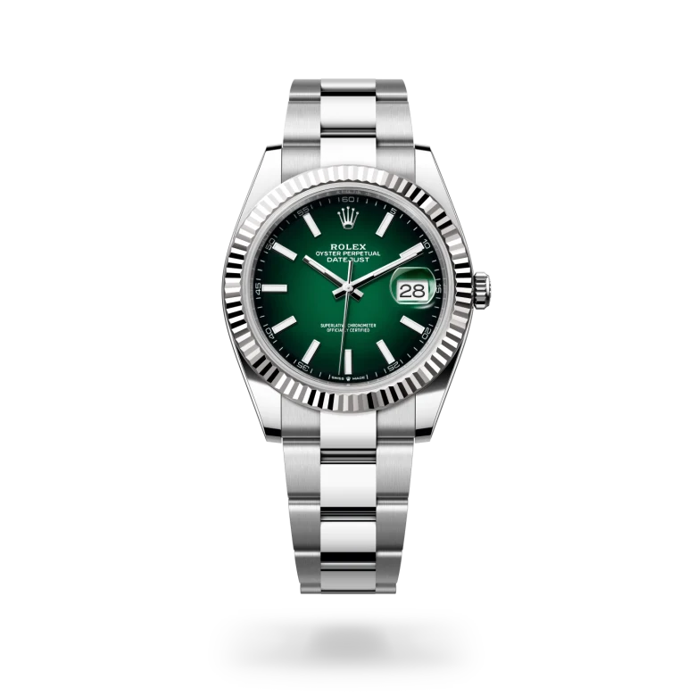 rolex Datejust 41 in Rolesor gris – combinaison d’acier Oystersteel et d’or gris M126334-0033* - Michaud