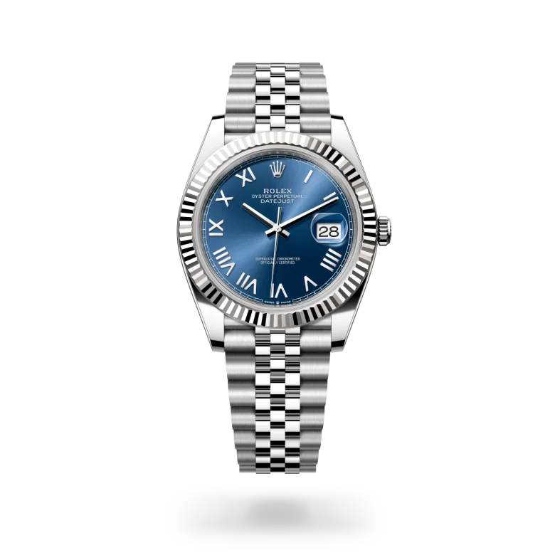 rolex Datejust 41 in Rolesor gris – combinaison d’acier Oystersteel et d’or gris M126334-0038* - Michaud