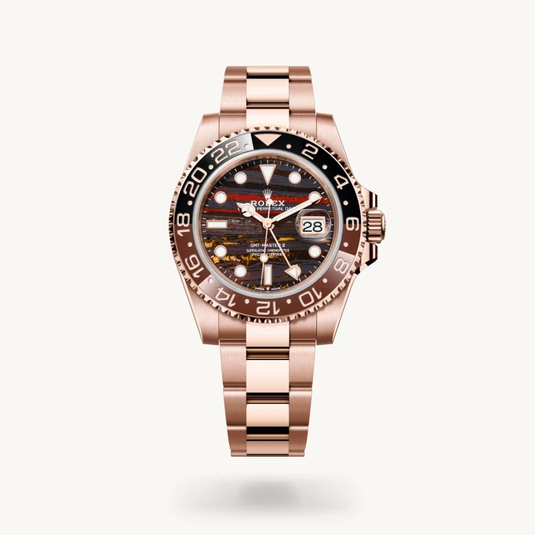 rolex GMT-Master II in 18 ct Everose gold M126715CHNR-0002* - Michaud