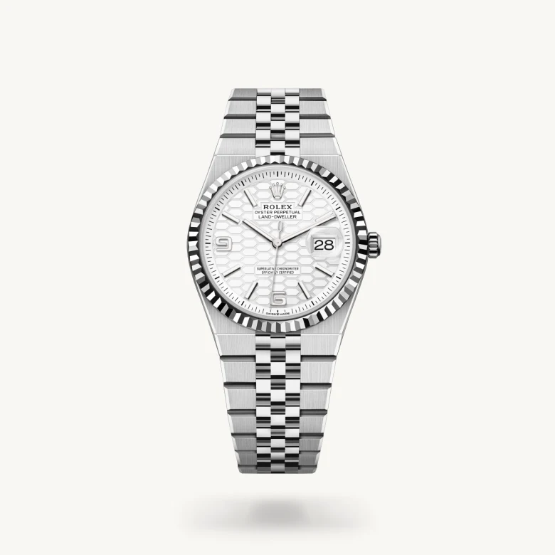 rolex Land-Dweller 36 in Rolesor gris – combinaison d’acier Oystersteel et d’or gris M127234-0001* - Michaud