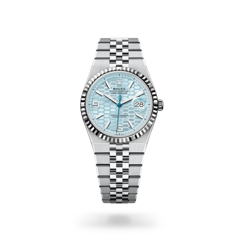 rolex Land-Dweller 36 in Platine M127236-0001* - Michaud