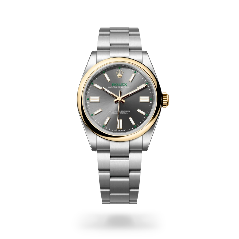 rolex Oyster Perpetual 41 in Yellow Rolesor - combination of Oystersteel and yellow gold M134303-0001* - Michaud