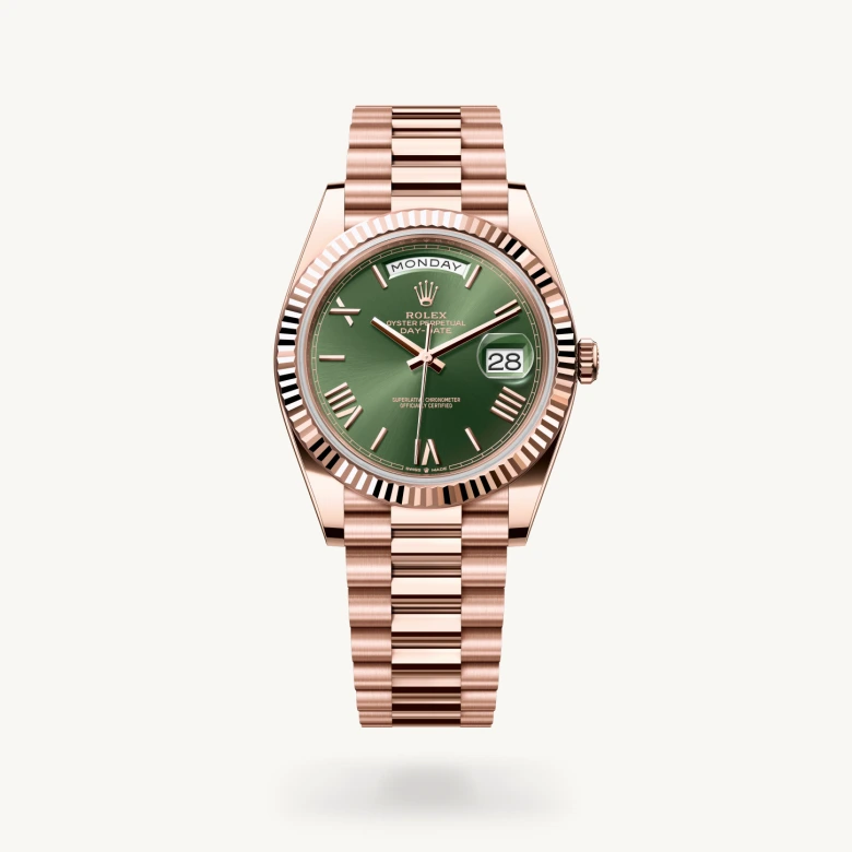 rolex Day-Date 40 in Or Everose 18 ct M228235-0025* - Michaud