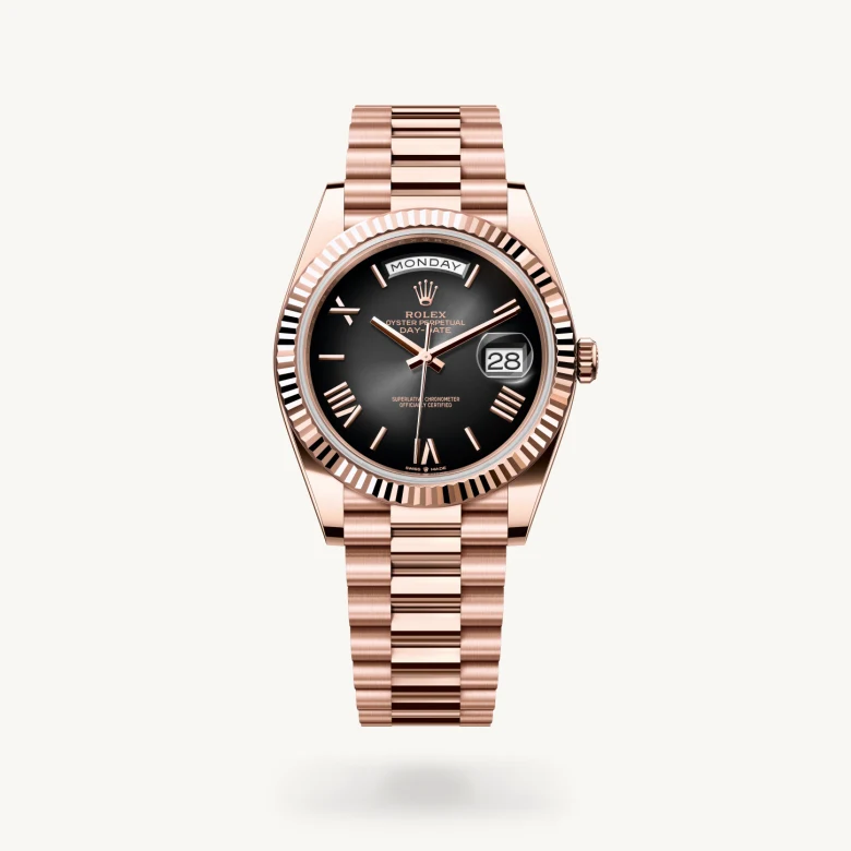 rolex Day-Date 40 in Or Everose 18 ct M228235-0055* - Michaud