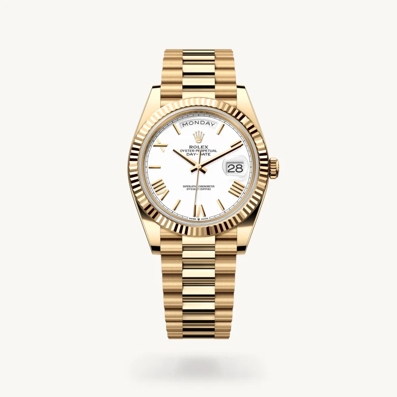 rolex Day-Date 40 in 18 ct yellow gold M228238-0042* - Michaud