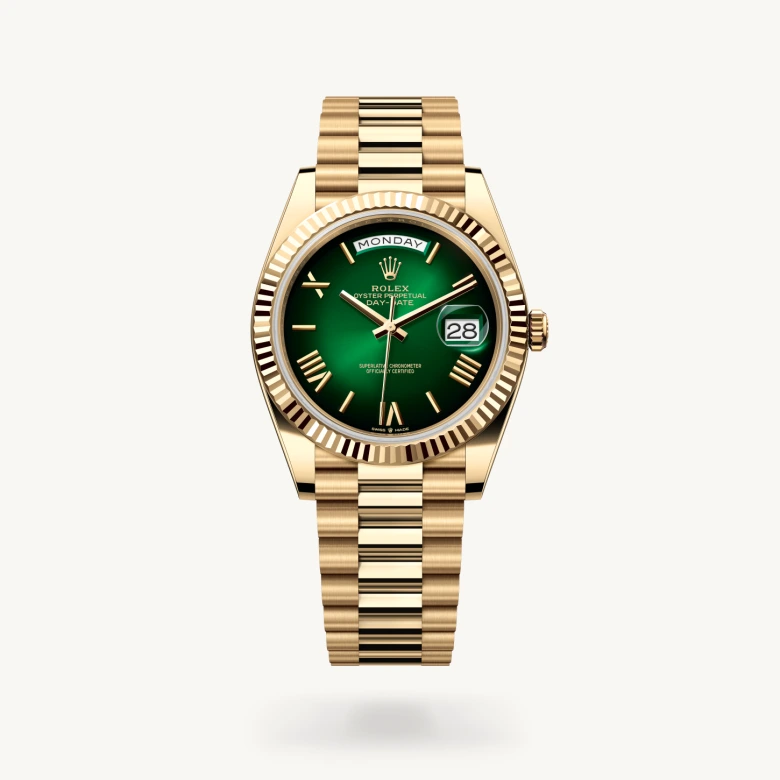 rolex Day-Date 40 in 18 ct yellow gold M228238-0069* - Michaud