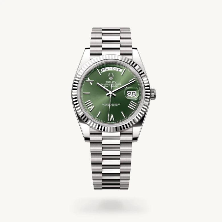 rolex Day-Date 40 in Or gris 18 ct M228239-0033* - Michaud