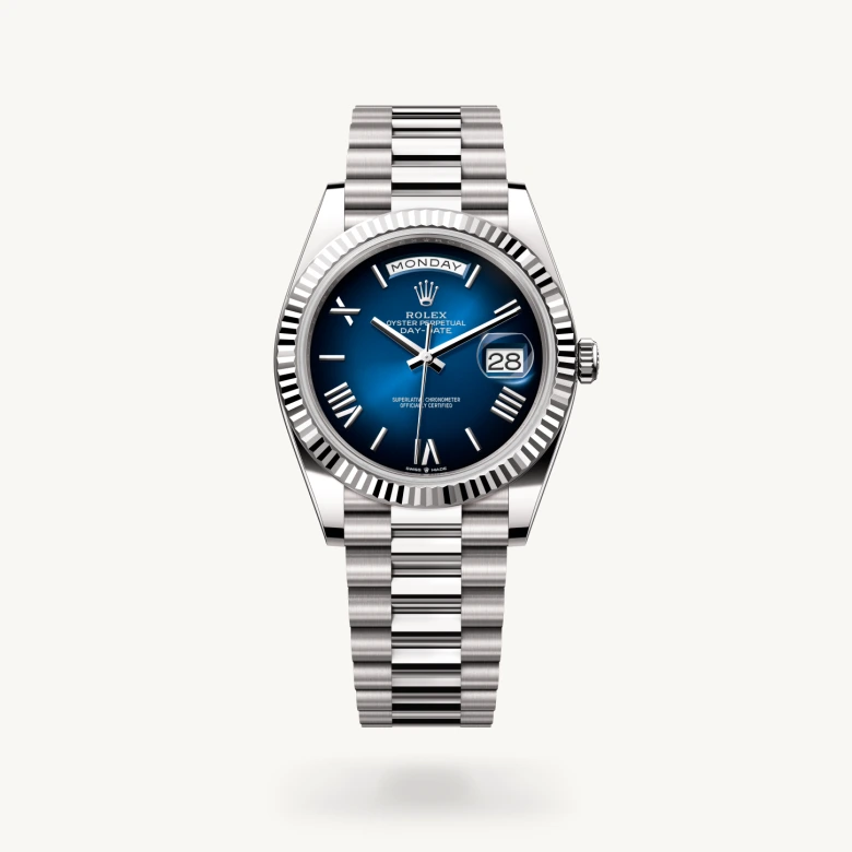 rolex Day-Date 40 in Or gris 18 ct M228239-0076* - Michaud