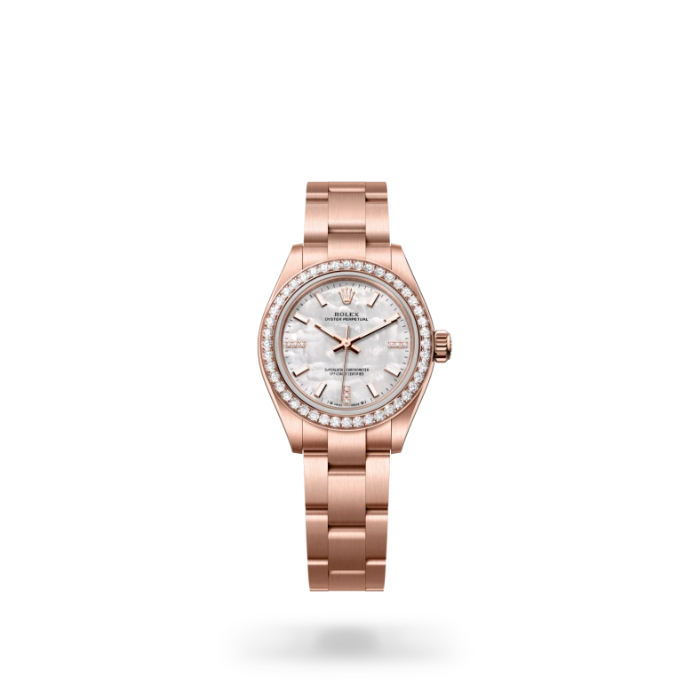 rolex Oyster Perpetual 28 in Or Everose 18 ct M276245RBR-0001* - Michaud