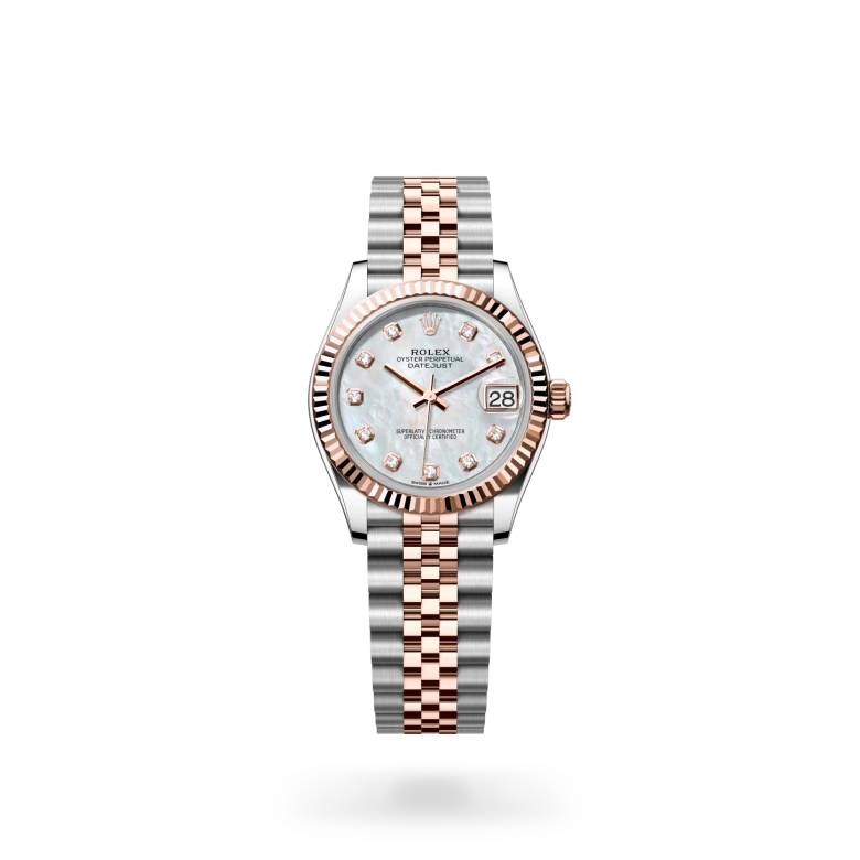 rolex Datejust 31 in Everose Rolesor - combination of Oystersteel and Everose gold M278271-0026* - Michaud