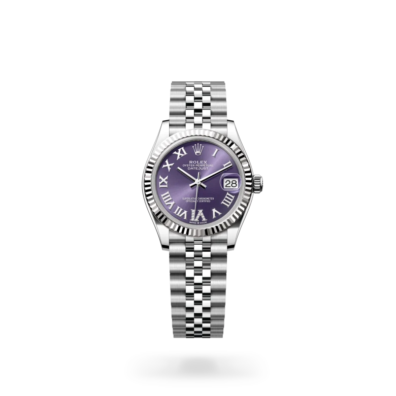 rolex Datejust 31 in Rolesor gris – combinaison d’acier Oystersteel et d’or gris M278274-0026* - Michaud