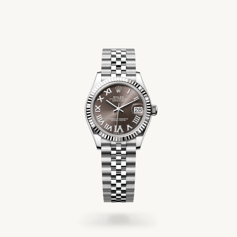 rolex Datejust 31 in Rolesor gris – combinaison d’acier Oystersteel et d’or gris M278274-0028* - Michaud